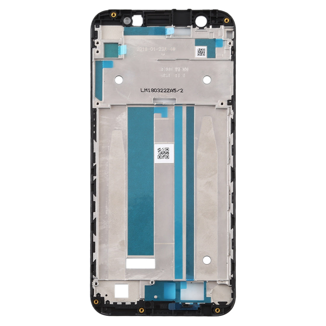 Middle Frame Bezel Plate for Asus Zenfone Max (M1) ZB555KL(Black)