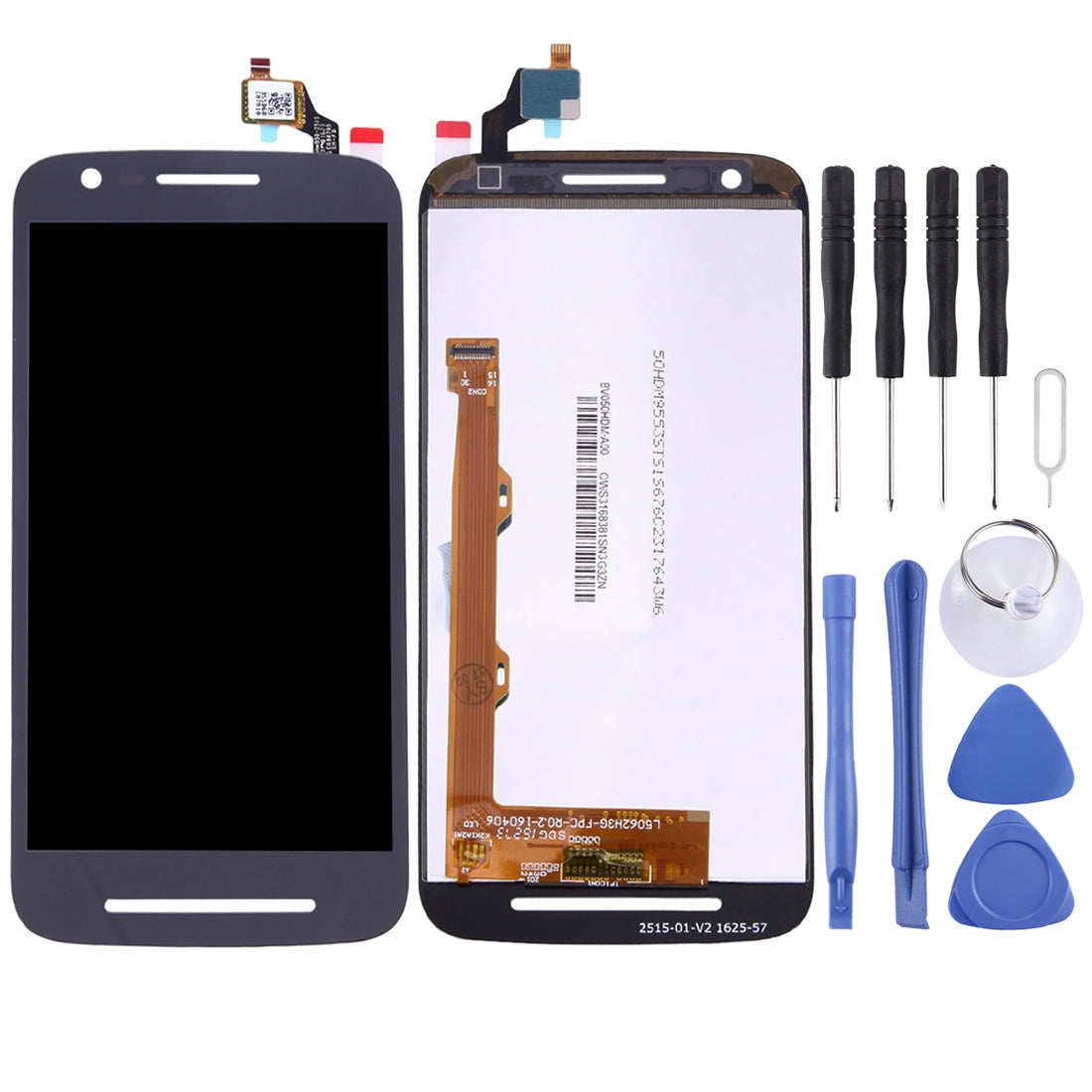 TFT LCD Screen for Motorola Moto E3 / E3 Power / XT1700 / XT1706 with Digitizer Full Assembly (Black)