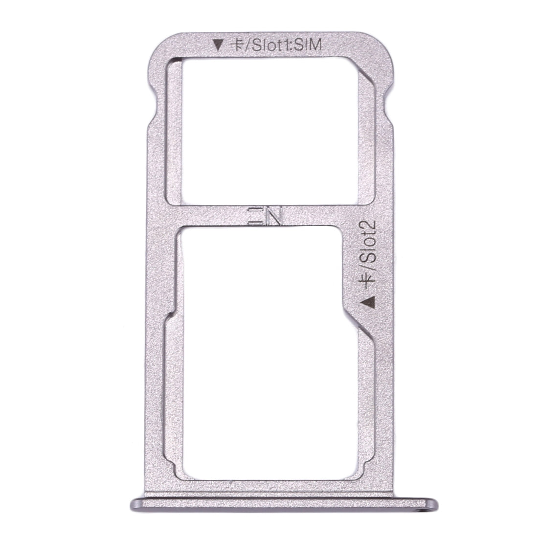 For Huawei nova SIM Card Tray & SIM / Micro SD Card Tray(Grey)
