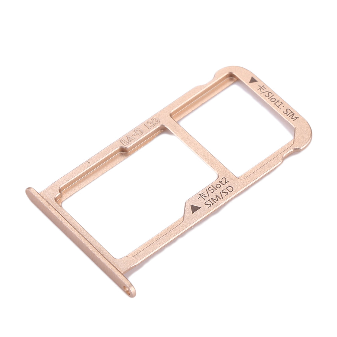 For Huawei Mate 9 SIM Card Tray & SIM / Micro SD Card Tray(Gold)