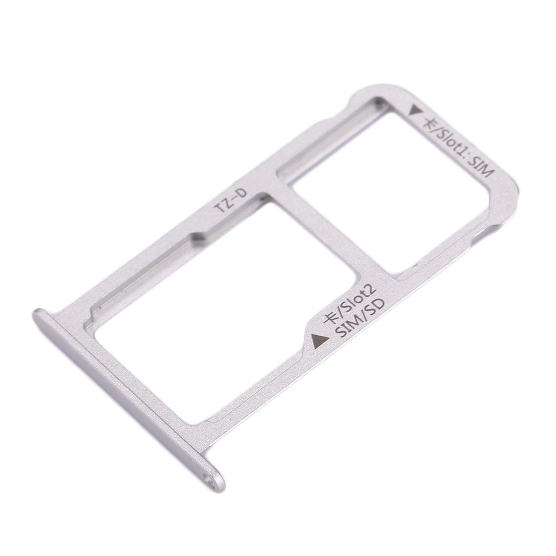 For Huawei Mate 9 SIM Card Tray & SIM / Micro SD Card Tray(Silver)