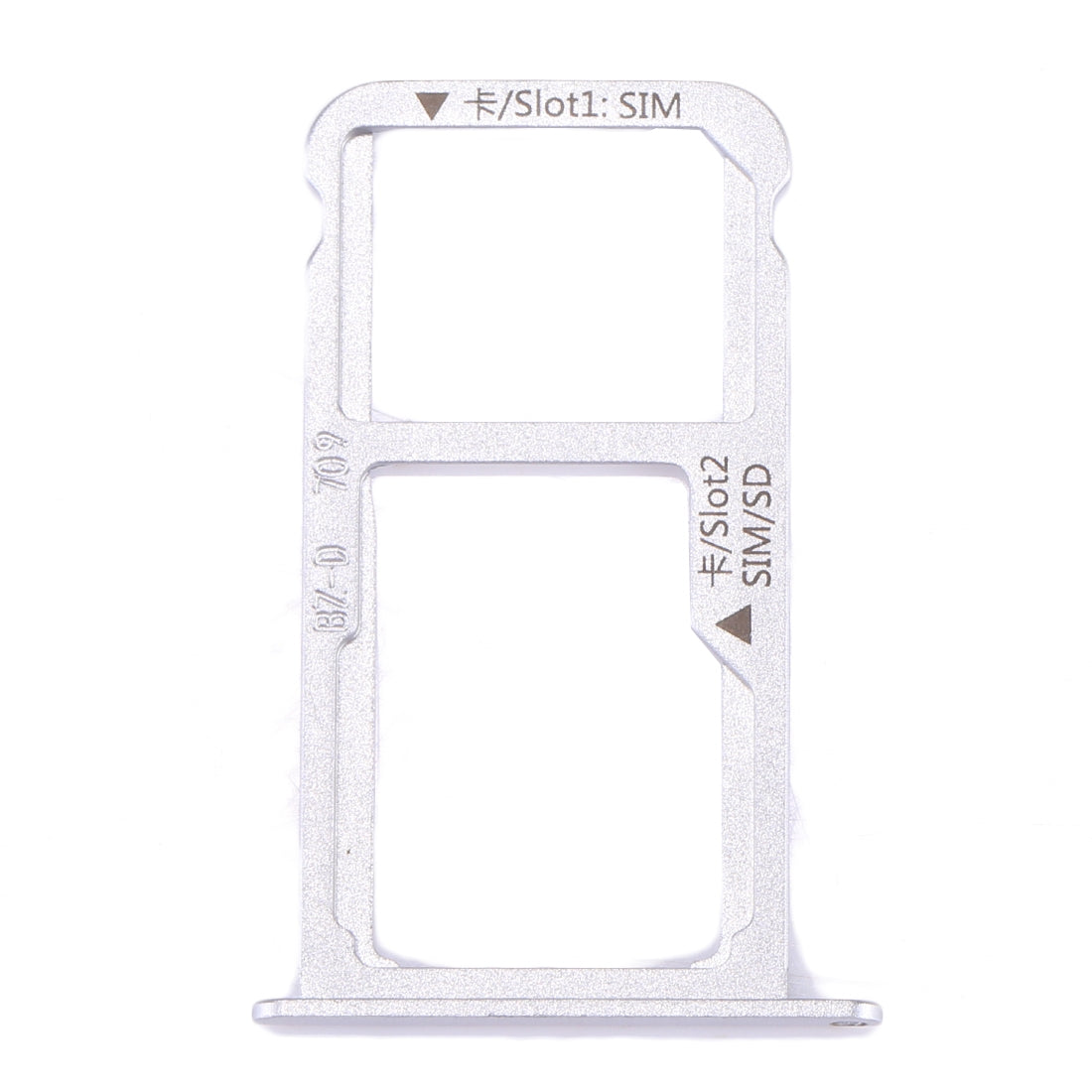 For Huawei Mate 9 SIM Card Tray & SIM / Micro SD Card Tray(White)