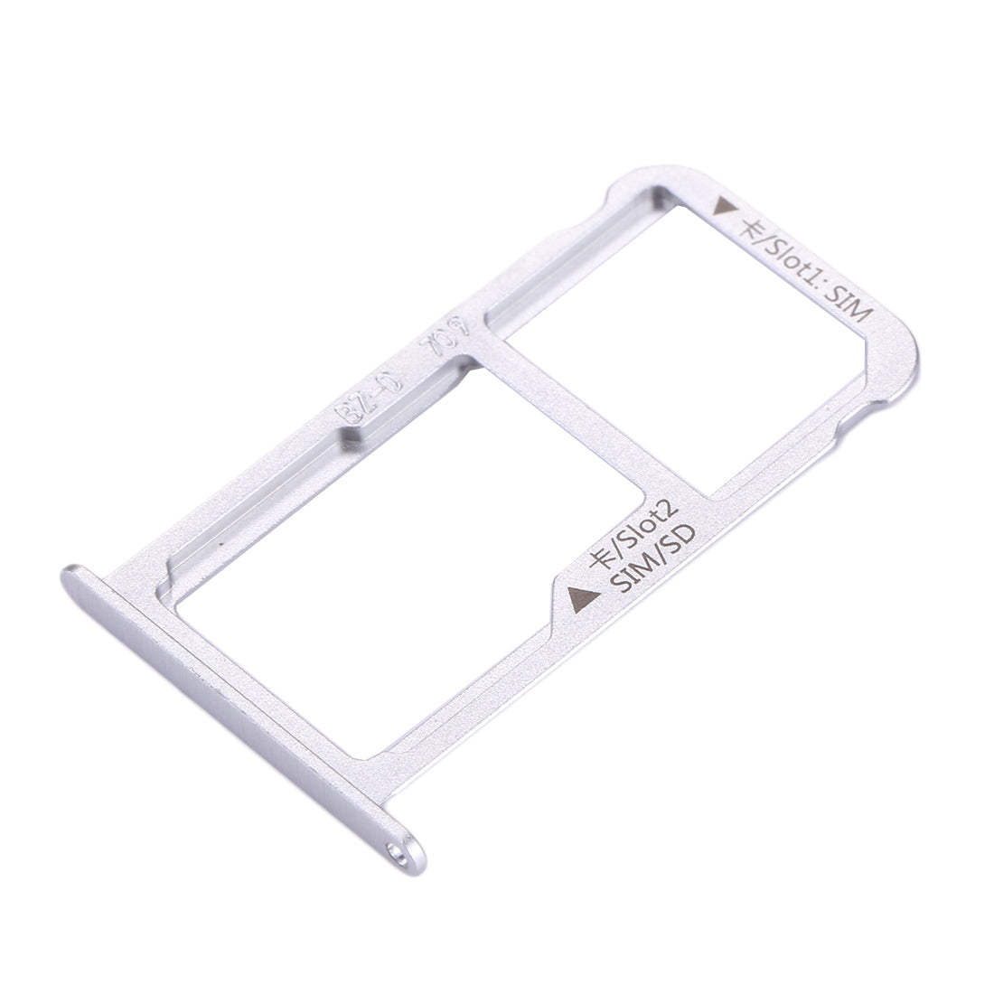For Huawei Mate 9 SIM Card Tray & SIM / Micro SD Card Tray(White)