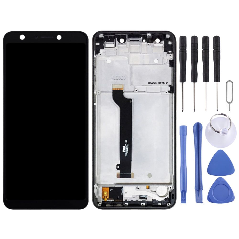 OEM LCD Screen for Asus ZenFone 5 Lite X017DA ZC600KL S630 SDM630 Digitizer Full Assembly with Frame?Black)