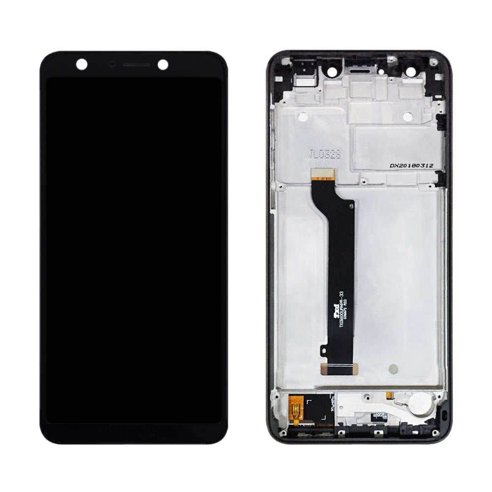 OEM LCD Screen for Asus ZenFone 5 Lite X017DA ZC600KL S630 SDM630 Digitizer Full Assembly with Frame?Black)