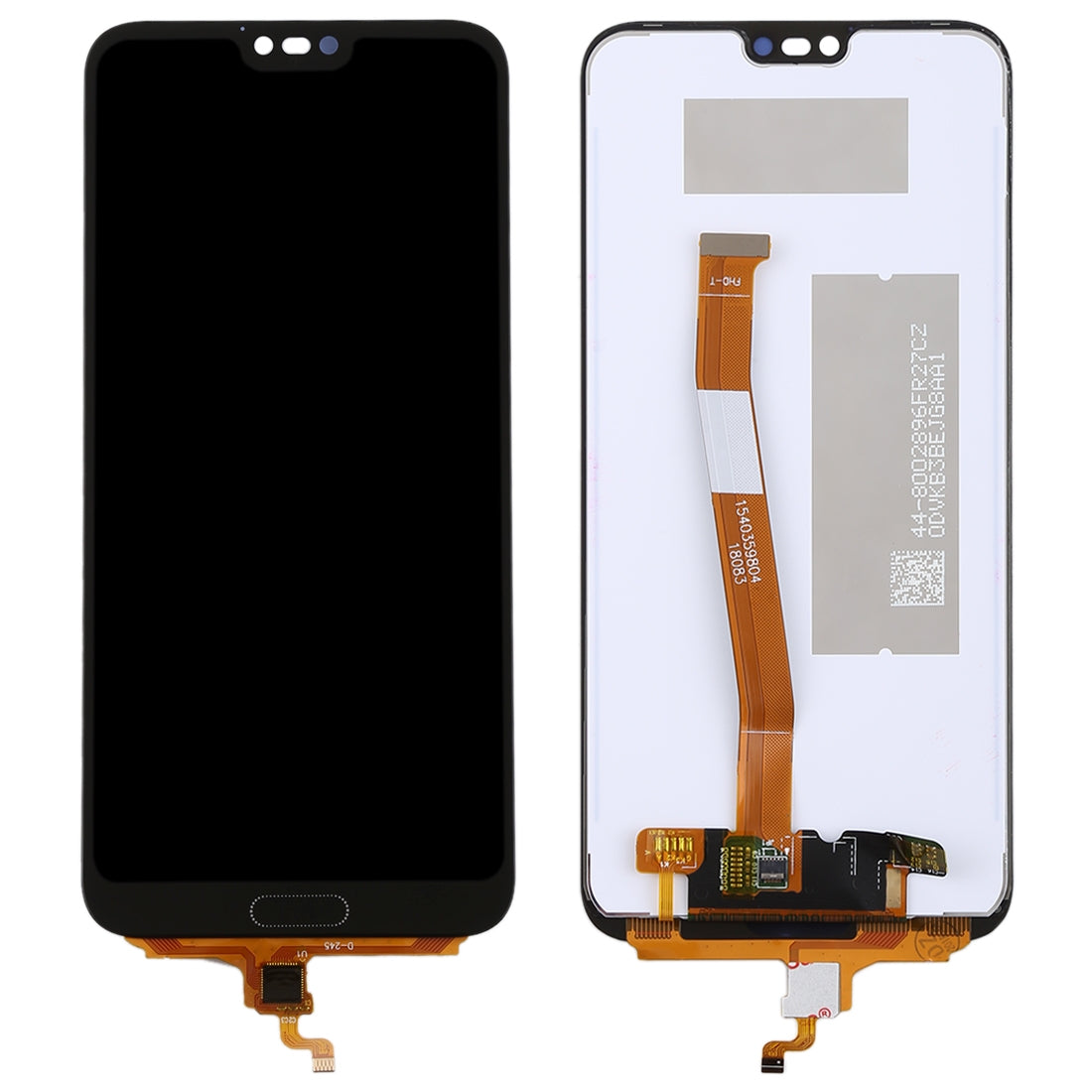 OEM LCD Screen for Huawei Honor 10 with Digitizer Full Assembly, Not Supporting Fingerprint Identification(Black)