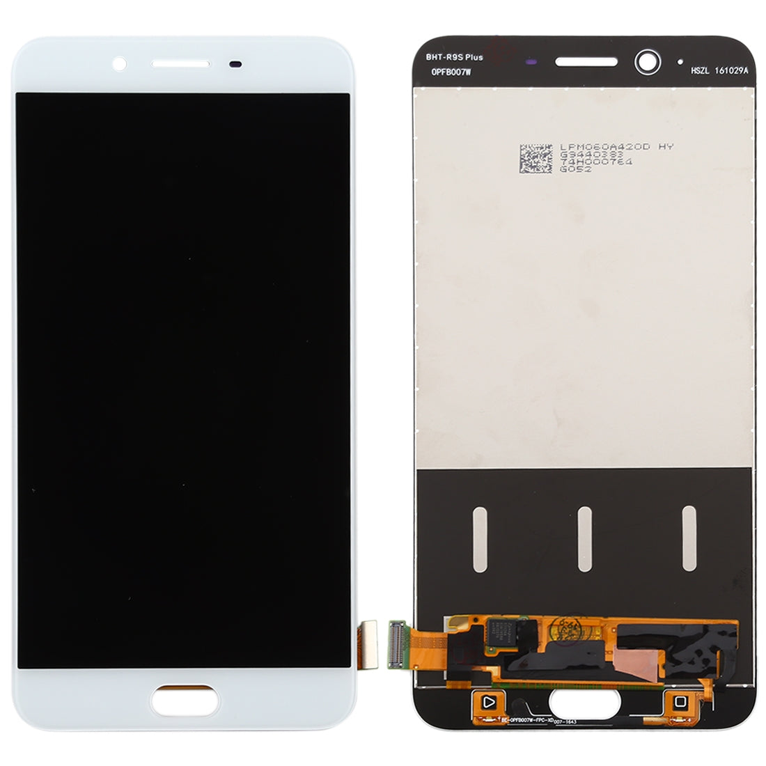 TFT LCD Screen for OPPO R9 Plus with Digitizer Full Assembly (White)