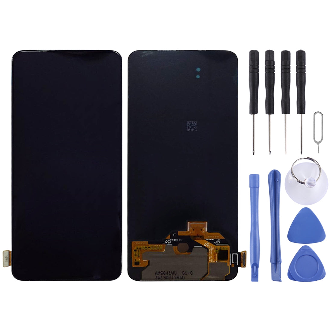 For OPPO Reno Original LCD Screen with Digitizer Full Assembly (Black)
