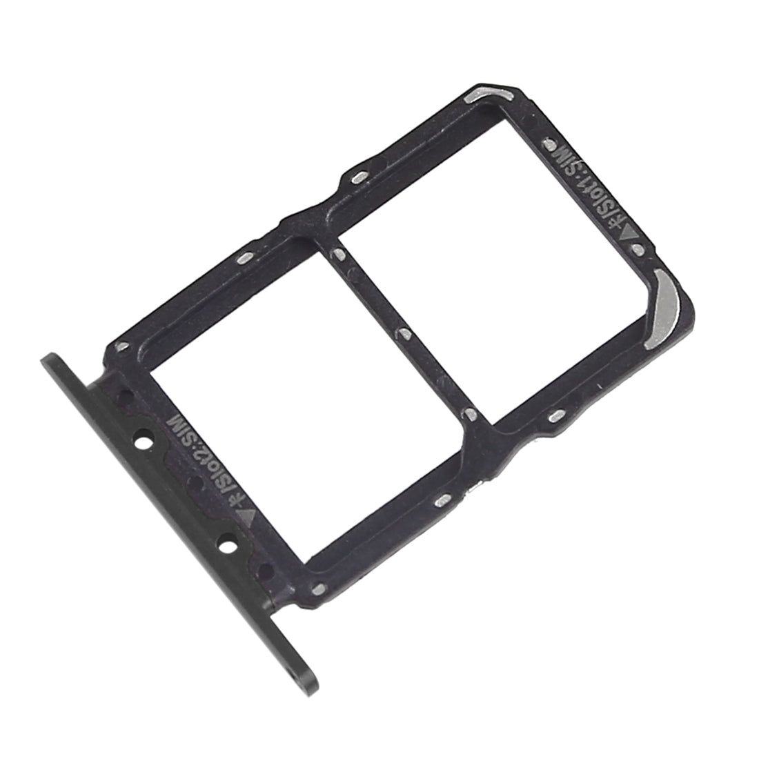 SIM Card Tray + SIM Card Tray for Huawei Honor View 20 (Honor V20) (Black)