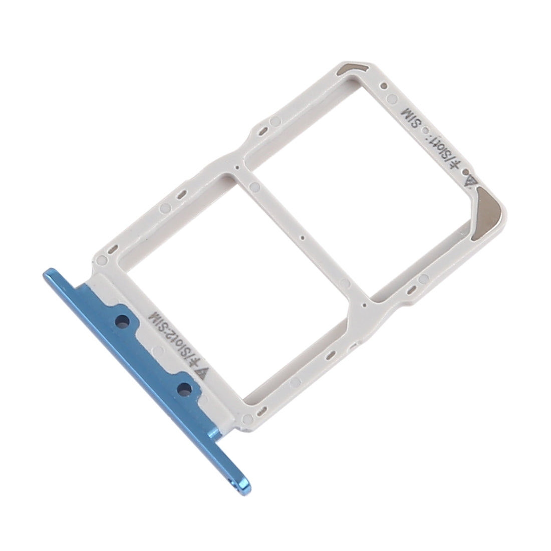 SIM Card Tray + SIM Card Tray for Huawei Nova 4 (Blue)
