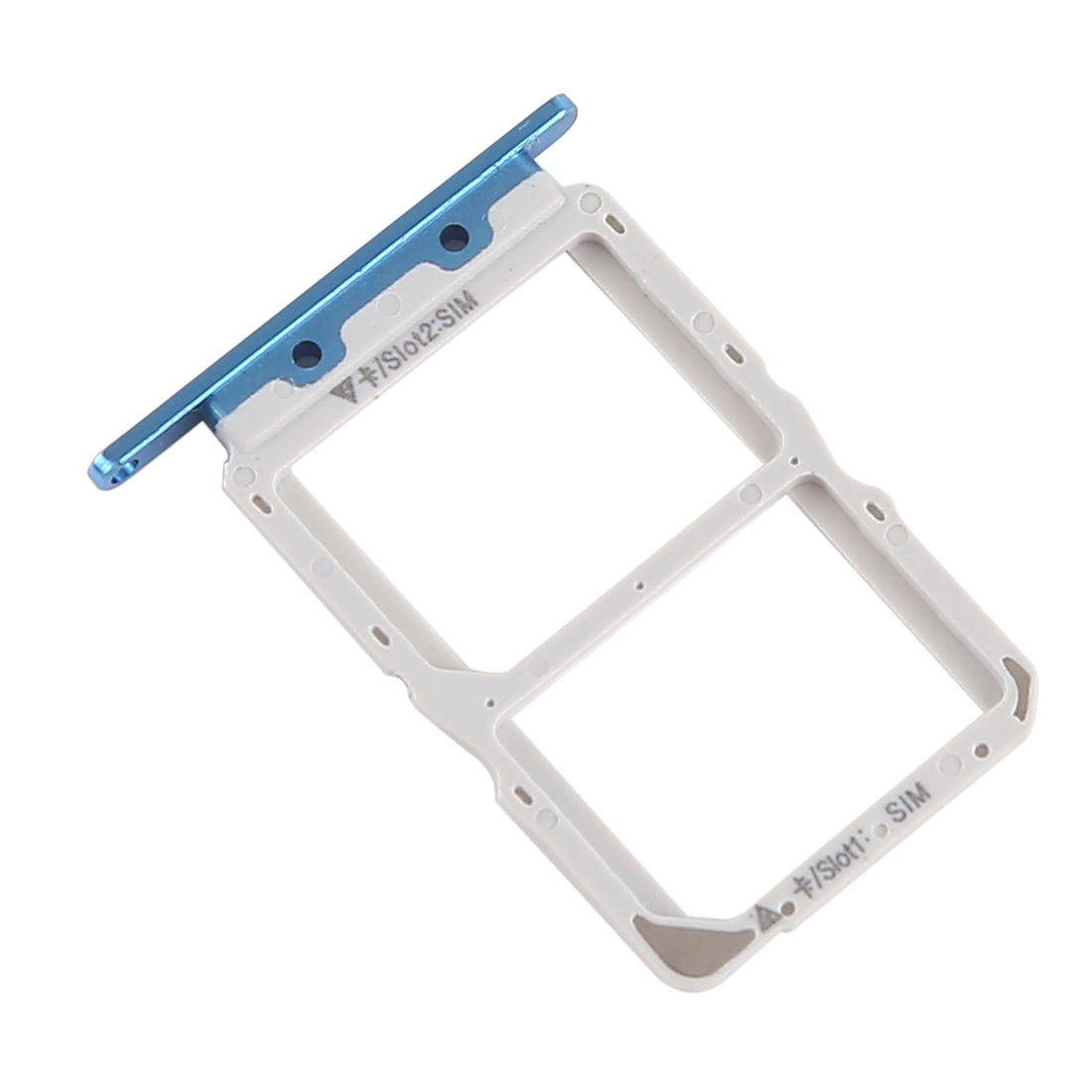 SIM Card Tray + SIM Card Tray for Huawei Nova 4 (Blue)