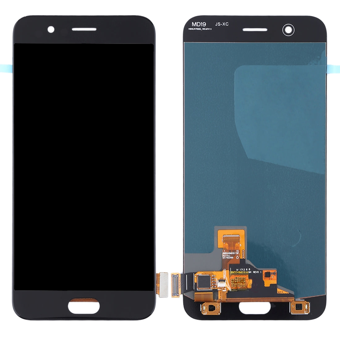 Original LCD Screen for OPPO R11 with Digitizer Full Assembly (Black)