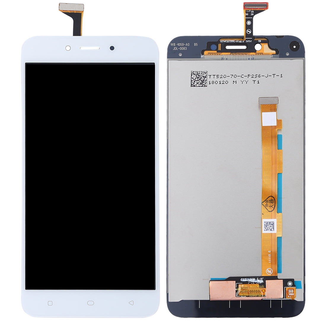 TFT LCD Screen for OPPO A71 with Digitizer Full Assembly (White)