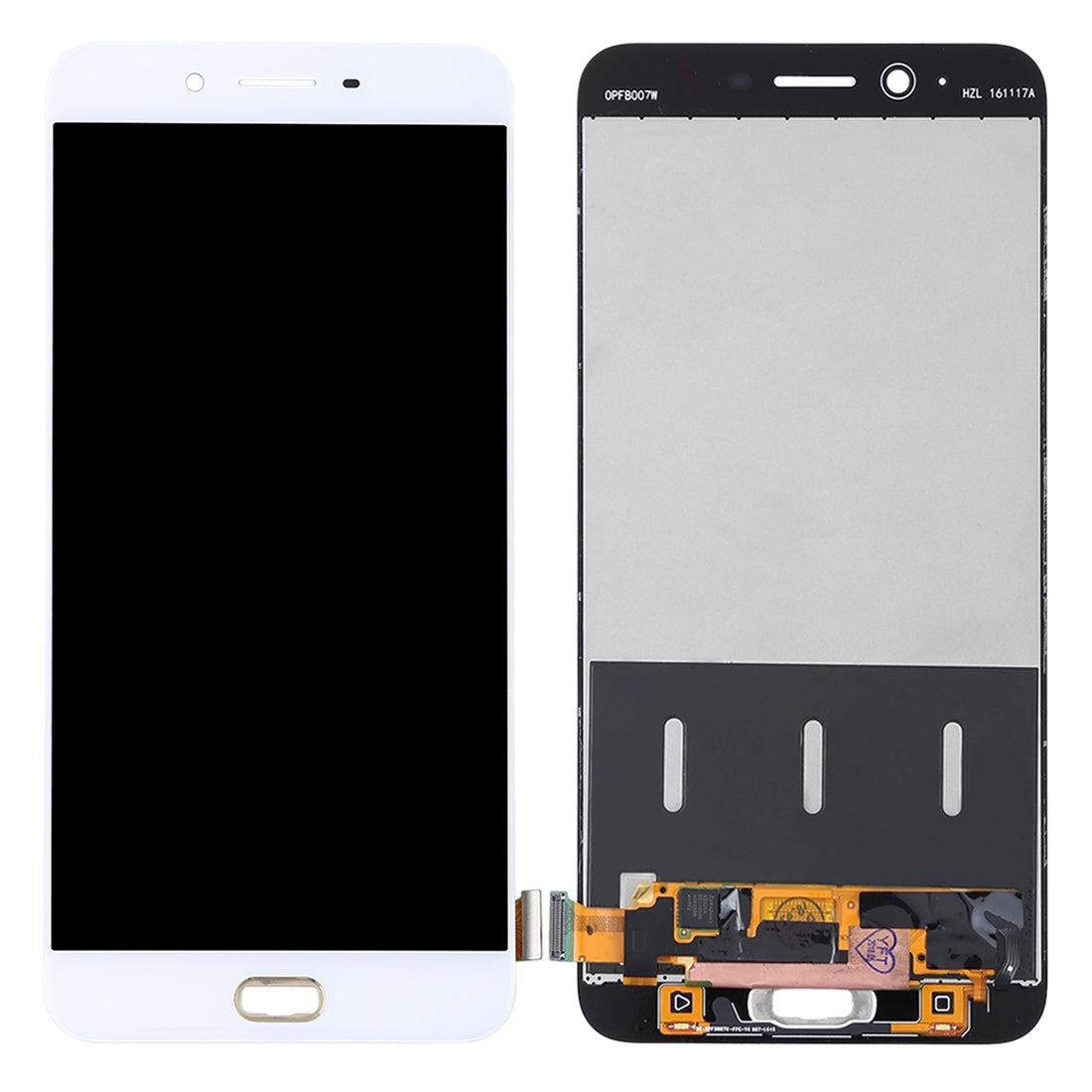 TFT LCD Screen for OPPO R9s Plus Digitizer Full Assembly (White)