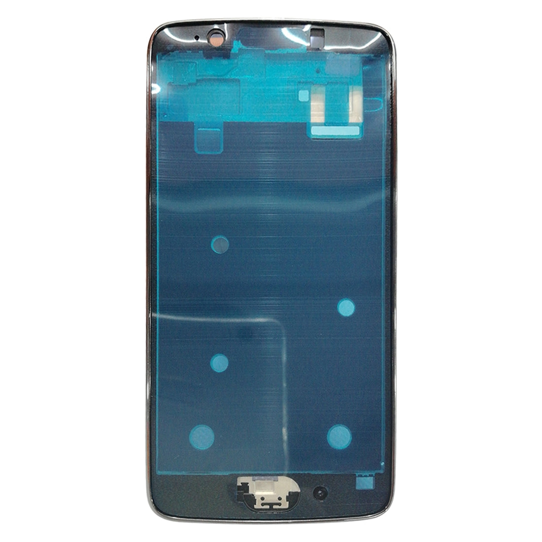 Front Housing LCD Frame Bezel for Motorola Moto G5(Grey)