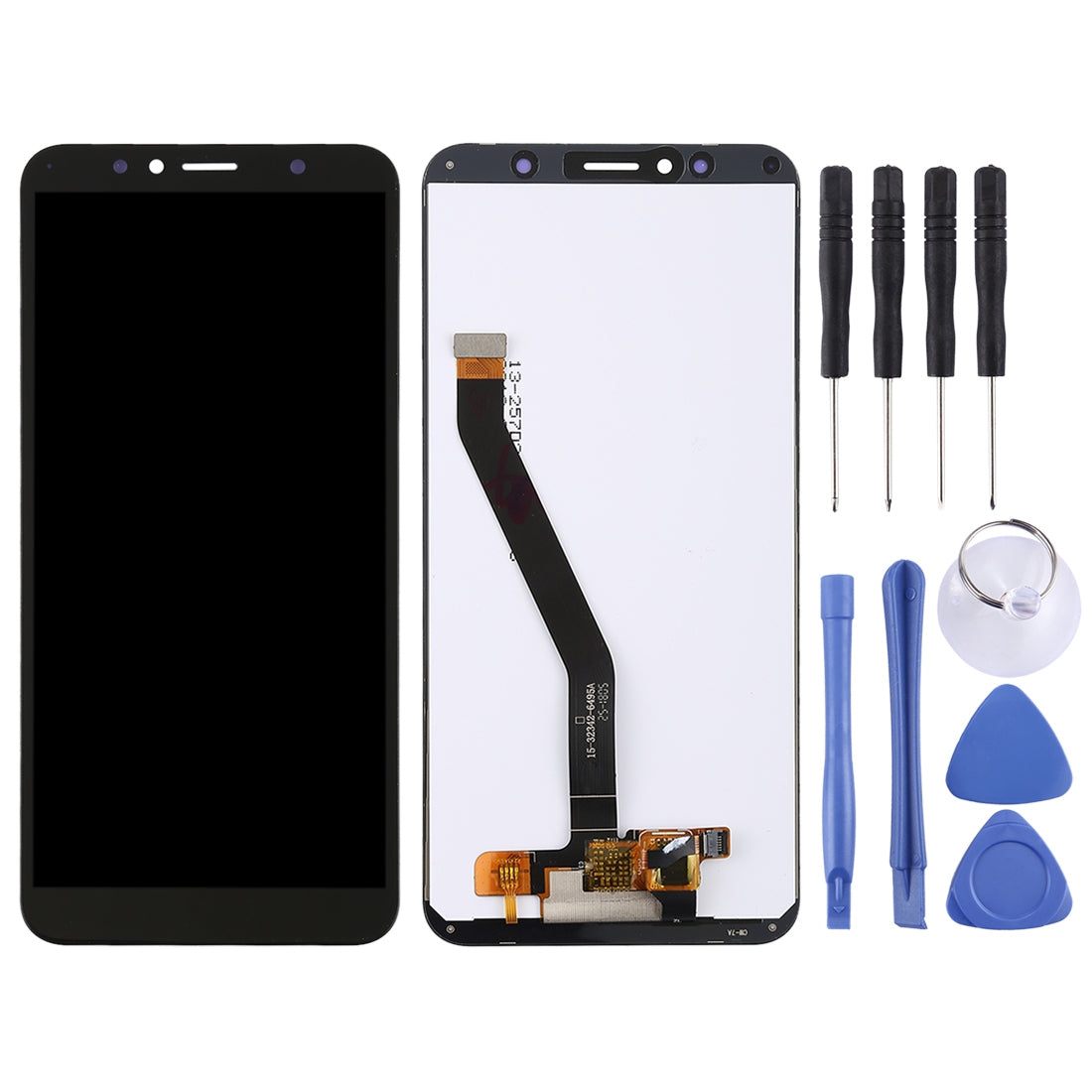 LCD Screen and Digitizer Full Assembly for Huawei Enjoy 8e / Y6 (2018)(Black)