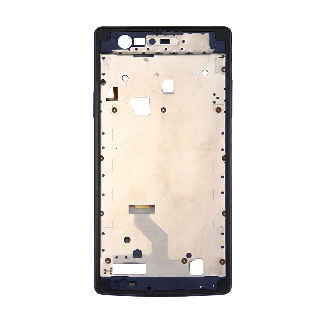 For OPPO A31 Front Housing LCD Frame Bezel Plate (Blue)