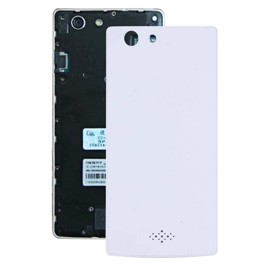 For OPPO A31 Battery Back Cover (White)