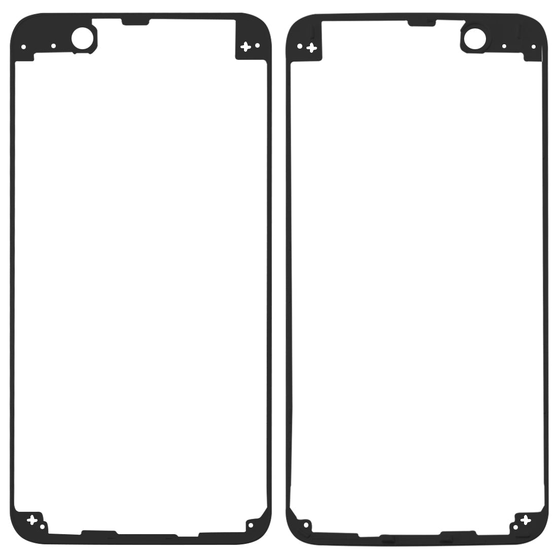For Huawei nova 2 Plus Front Housing Frame(Black)