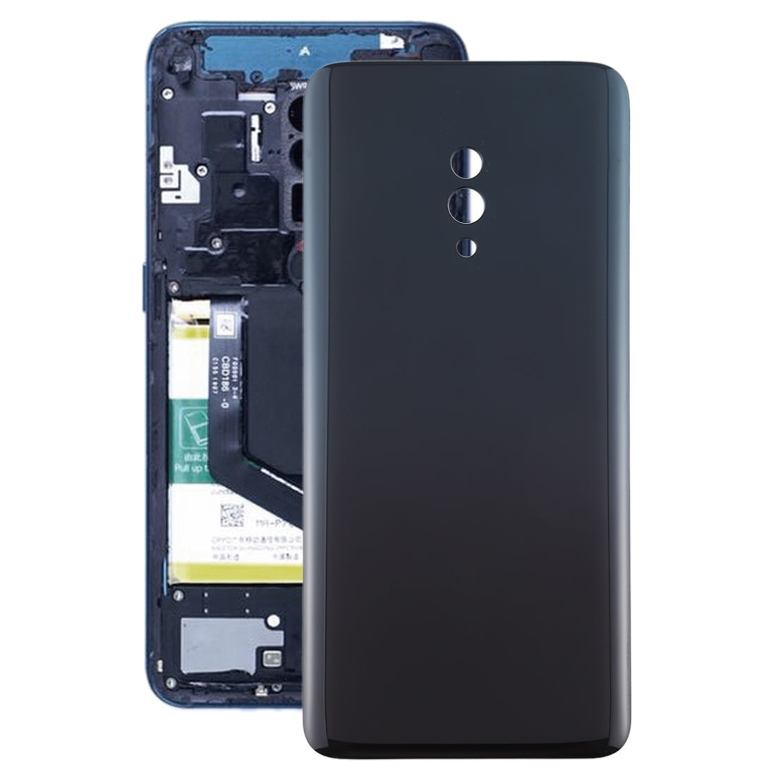 For OPPO K3 Battery Back Cover (Blue)
