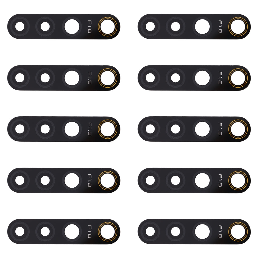 For OPPO Realme 5 10pcs Back Camera Lens