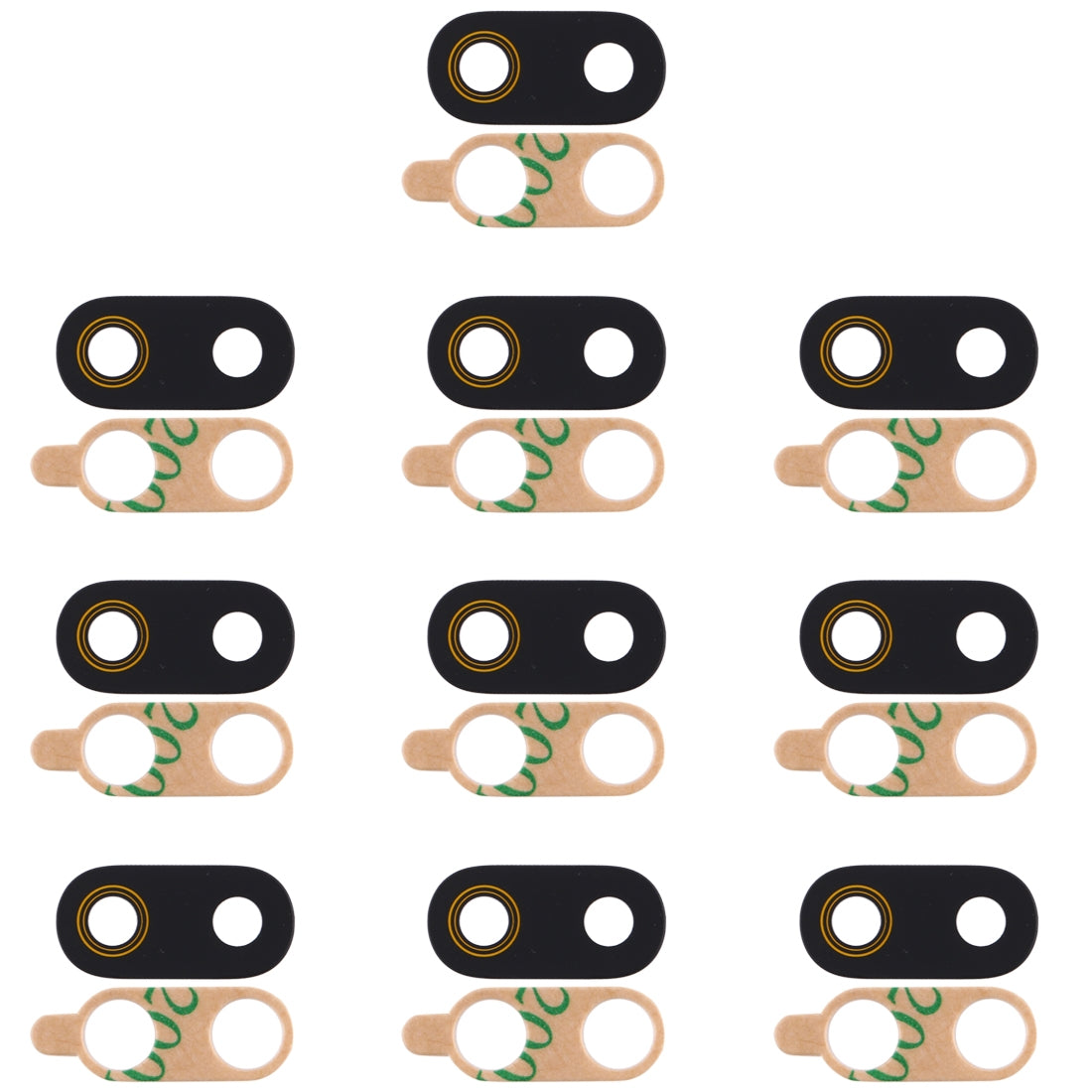 For OPPO Realme C2 10pcs Back Camera Lens