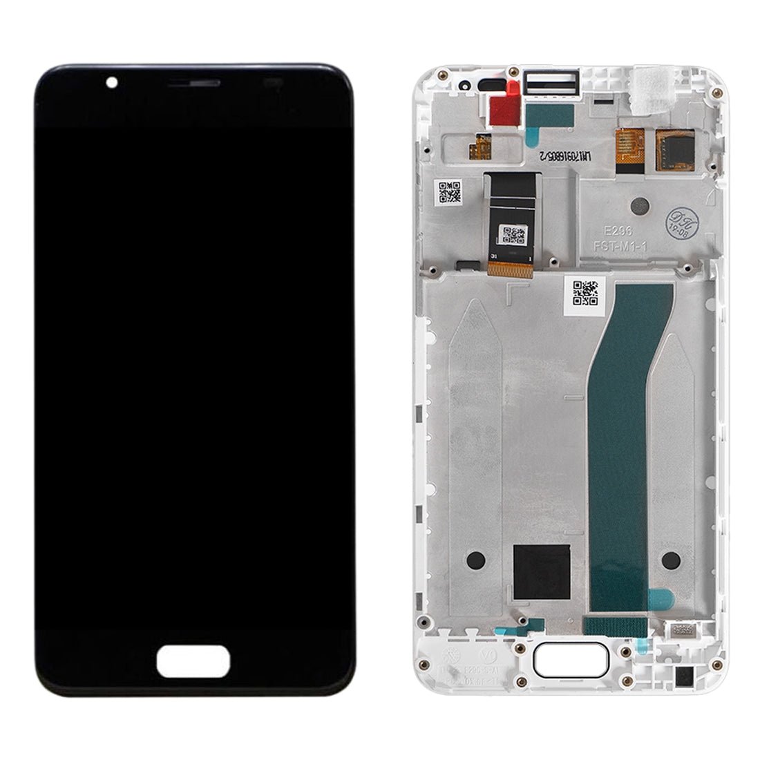 OEM LCD Screen for ASUS ZenFone Pegasus 4A ZB500TL X00KD Digitizer Full Assembly with Frame?Black)