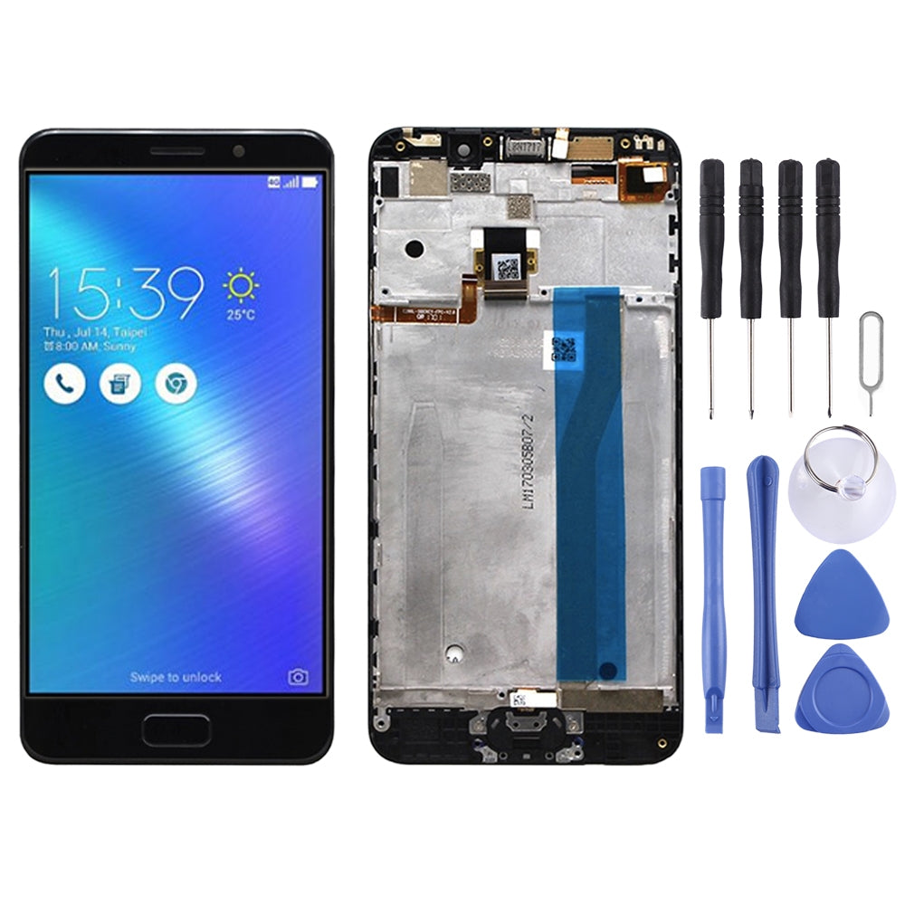 OEM LCD Screen for ASUS Zenfone 3S Max ZC521TL X00GD Digitizer Full Assembly with Frame?Black)
