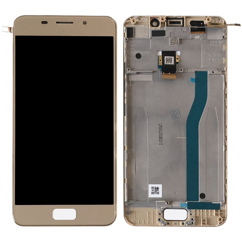 OEM LCD Screen for ASUS Zenfone 3S Max ZC521TL X00GD Digitizer Full Assembly with Frame?Gold)
