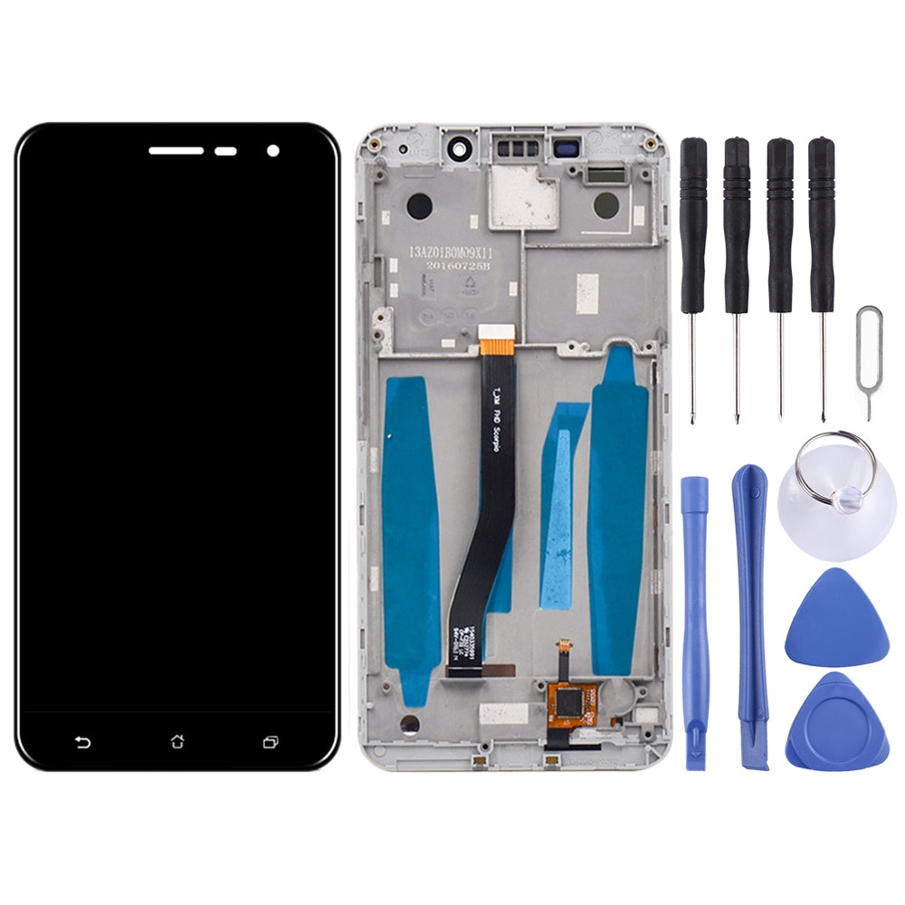 OEM LCD Screen for Asus ZenFone 3 Laser ZC551KL Z01BD Digitizer Full Assembly with Frame?Black)