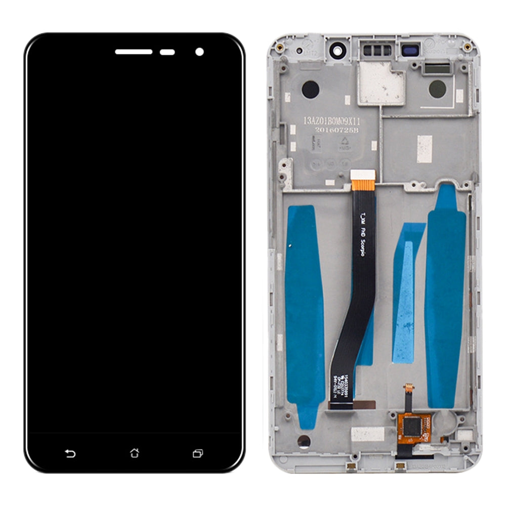 OEM LCD Screen for Asus ZenFone 3 Laser ZC551KL Z01BD Digitizer Full Assembly with Frame?Black)