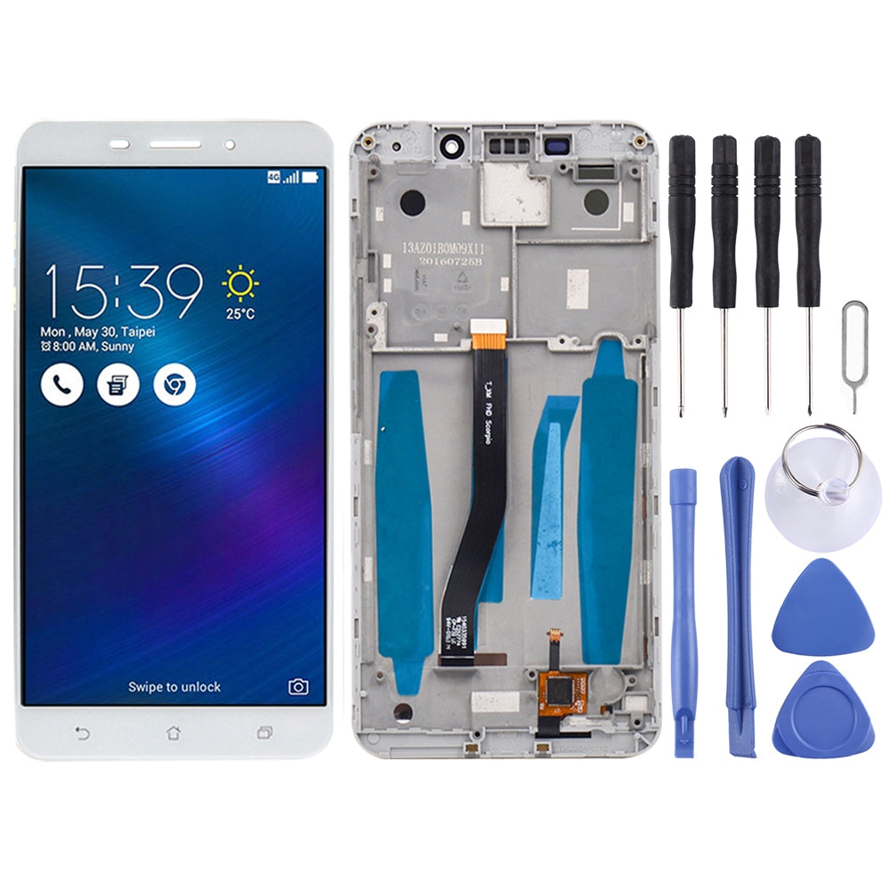OEM LCD Screen for Asus ZenFone 3 Laser ZC551KL Z01BD Digitizer Full Assembly with Frame?White)