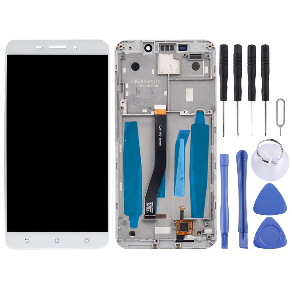OEM LCD Screen for Asus ZenFone 3 Laser ZC551KL Z01BD Digitizer Full Assembly with Frame?White)