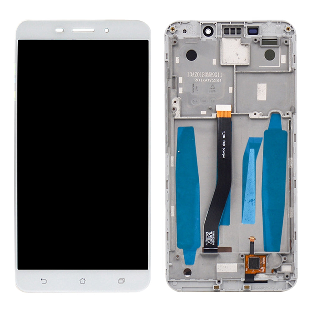 OEM LCD Screen for Asus ZenFone 3 Laser ZC551KL Z01BD Digitizer Full Assembly with Frame?White)