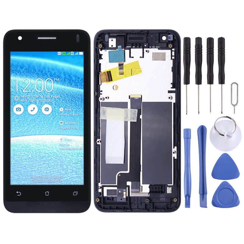 OEM LCD Screen for Asus Zenfone C ZC451CG Z007 Digitizer Full Assembly with Frame?Black)
