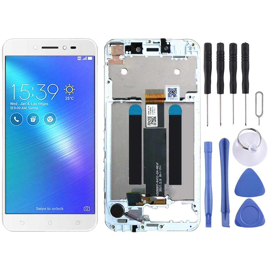 OEM LCD Screen for Asus ZenFone Live ZB501KL X00FD A007 Digitizer Full Assembly with Frame?White)