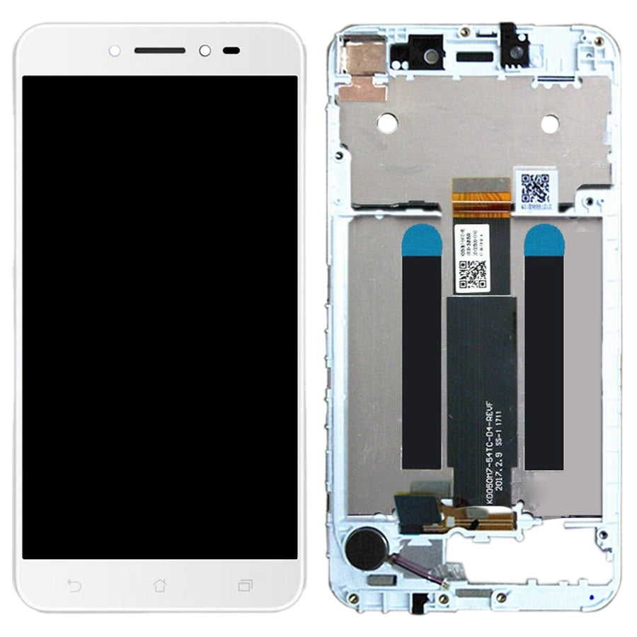 OEM LCD Screen for Asus ZenFone Live ZB501KL X00FD A007 Digitizer Full Assembly with Frame?White)