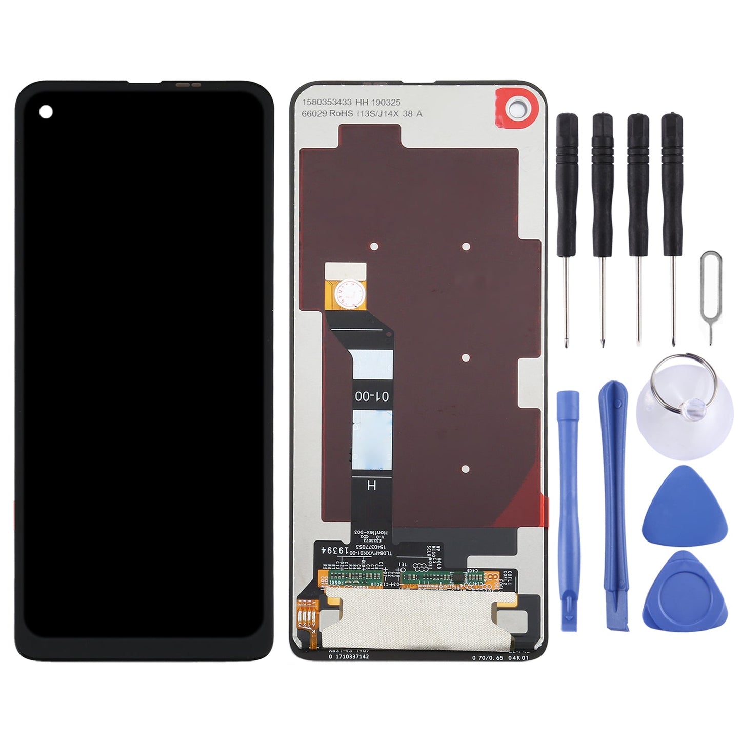 Original LCD Screen for Motorola One Vision with Digitizer Full Assembly