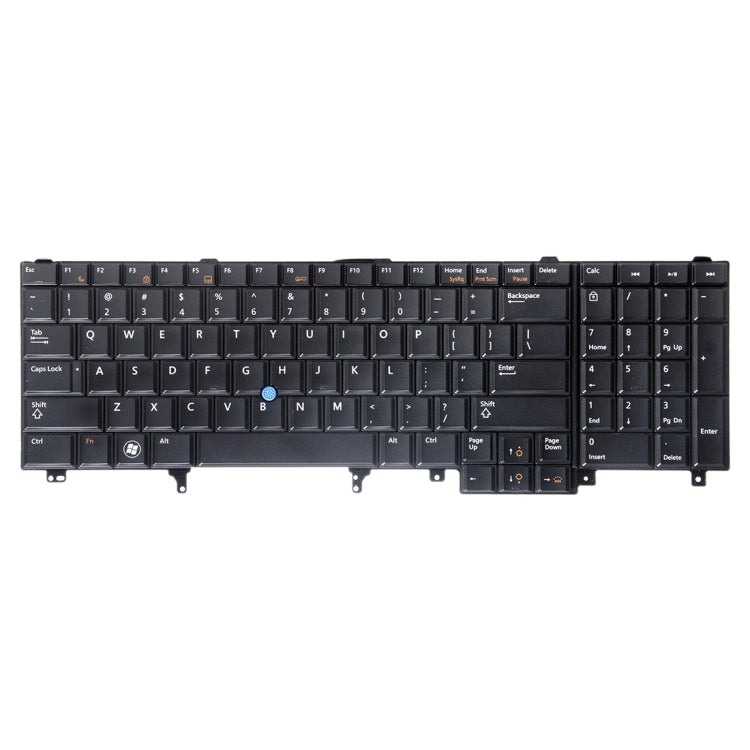 US Version Keyboard with Keyboard Backlight and Pointing for Dell Latitude E6520 E6530 E6540