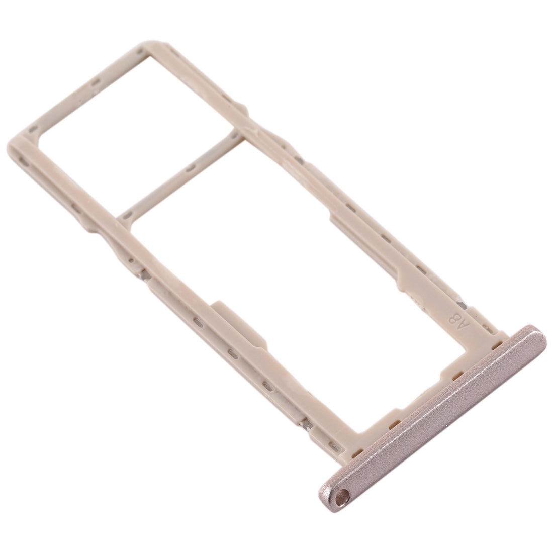 SIM Card Tray + SIM Card Tray + Micro SD Card Tray for Asus Zenfone Live L1 ZA550KL X00RD(Gold)
