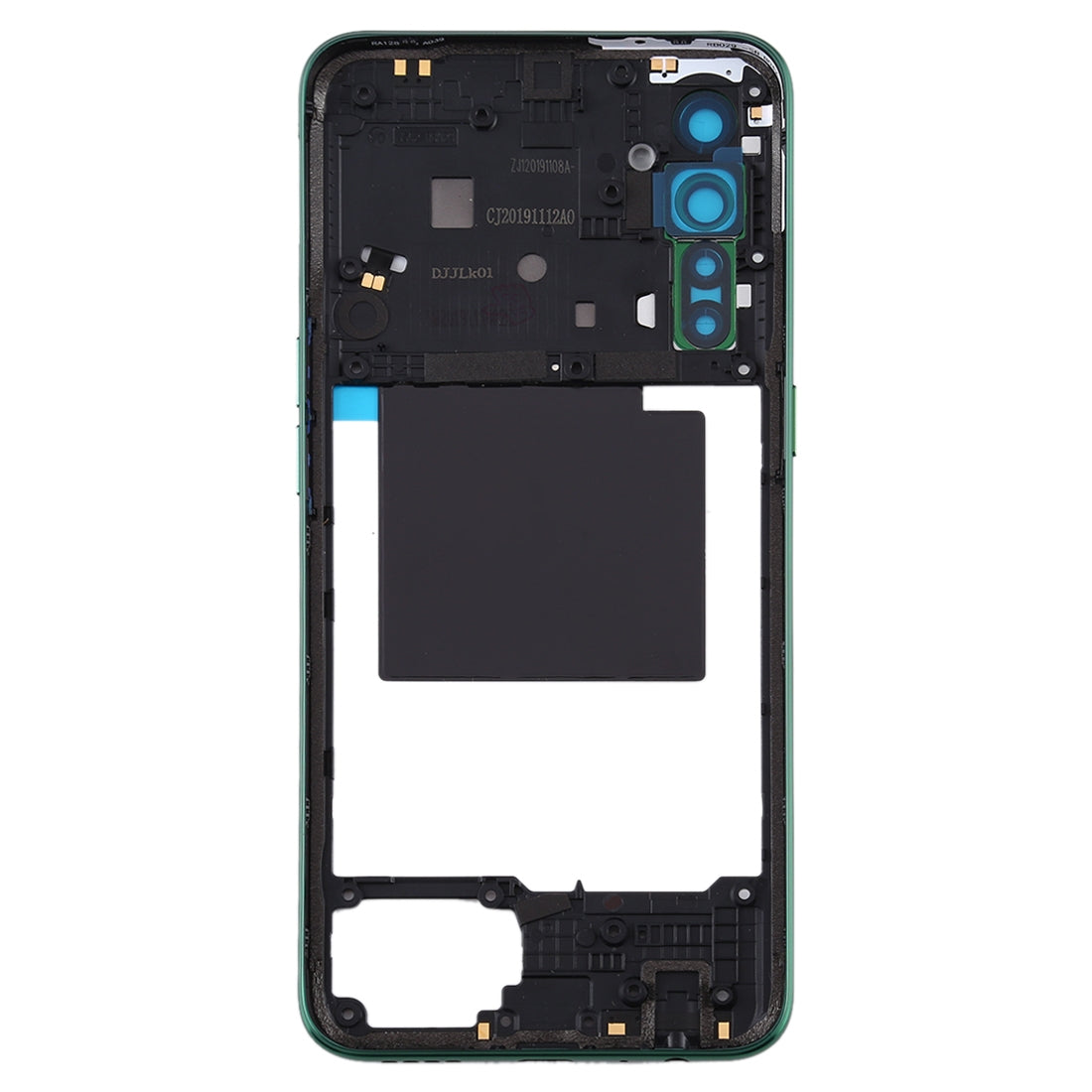 For OPPO Realme X2 Original Middle Frame Bezel Plate (Green)