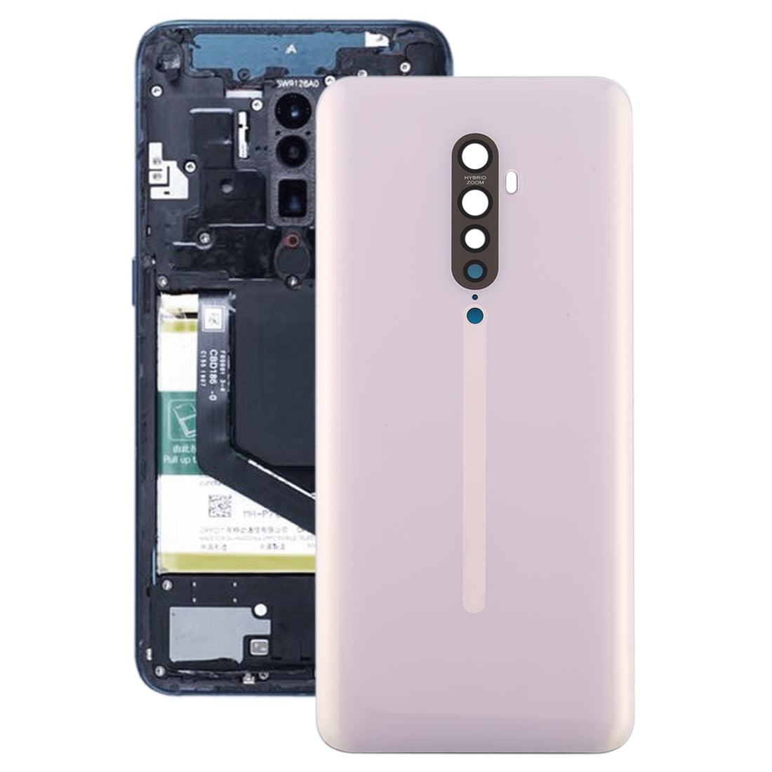 For OPPO Reno2 Back Cover (Pink)
