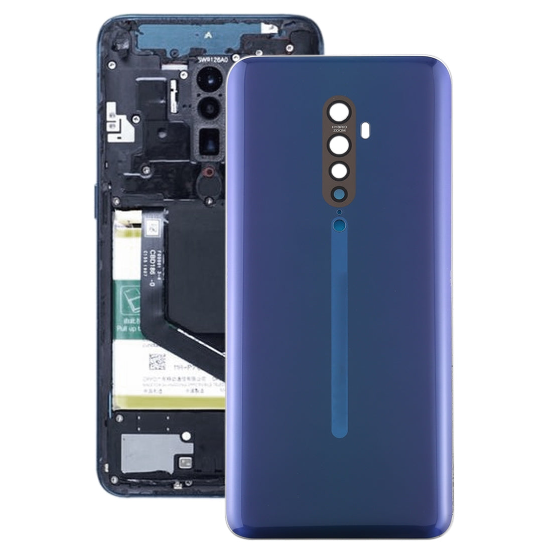 For OPPO Reno2 Back Cover (Purple)