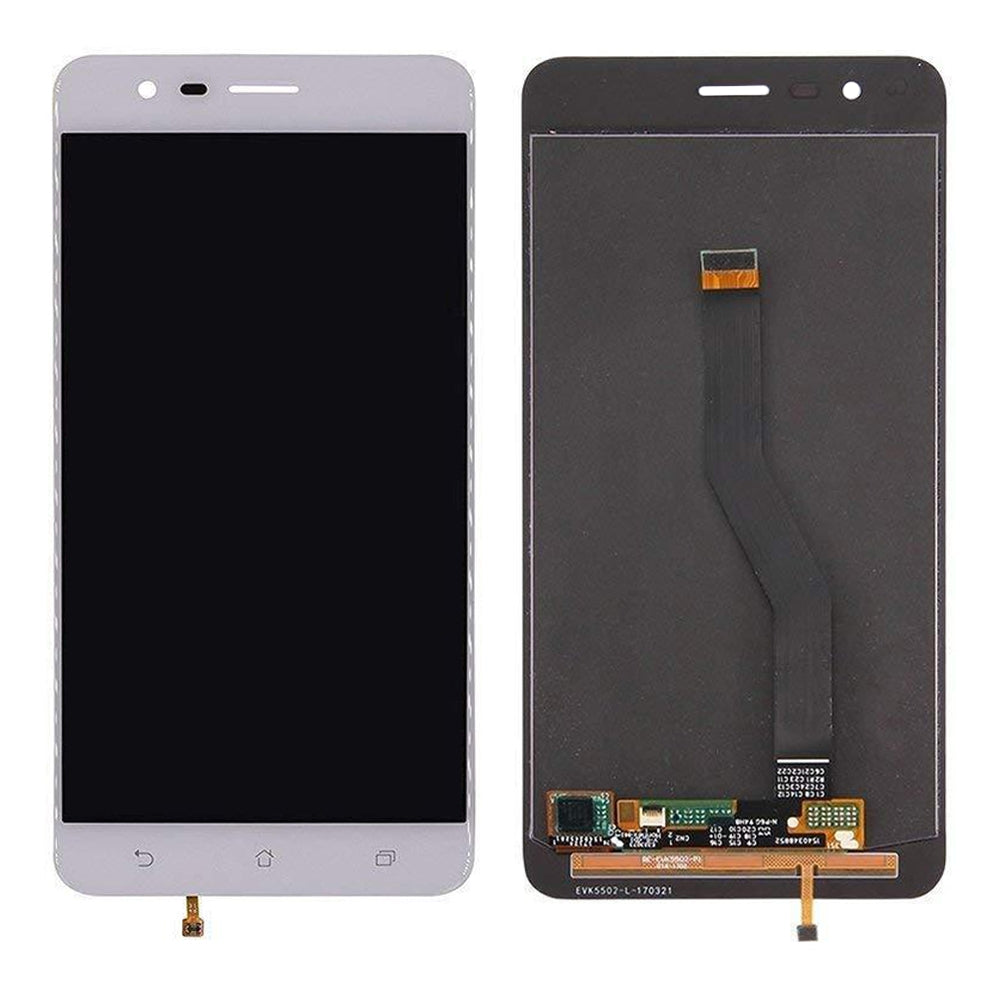 OEM LCD Screen for Asus ZenFone 3 Zoom / ZE553KL Z01HDA with Digitizer Full Assembly (White)