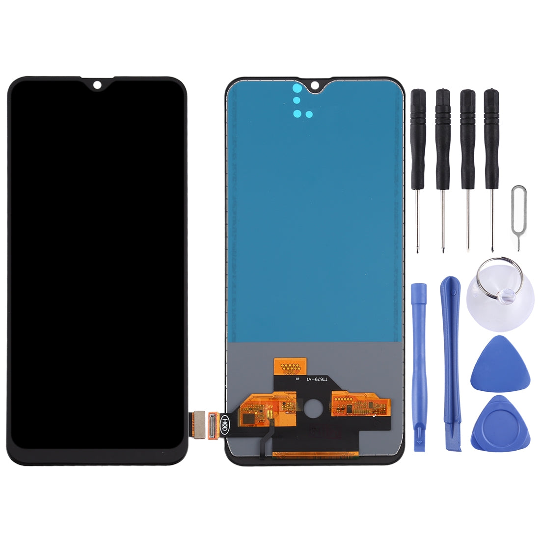 TFT LCD Screen For OPPO Reno Z / K5 / Realme XT / Realme X2 with Digitizer Full Assembly (No Fingerprint Identification)