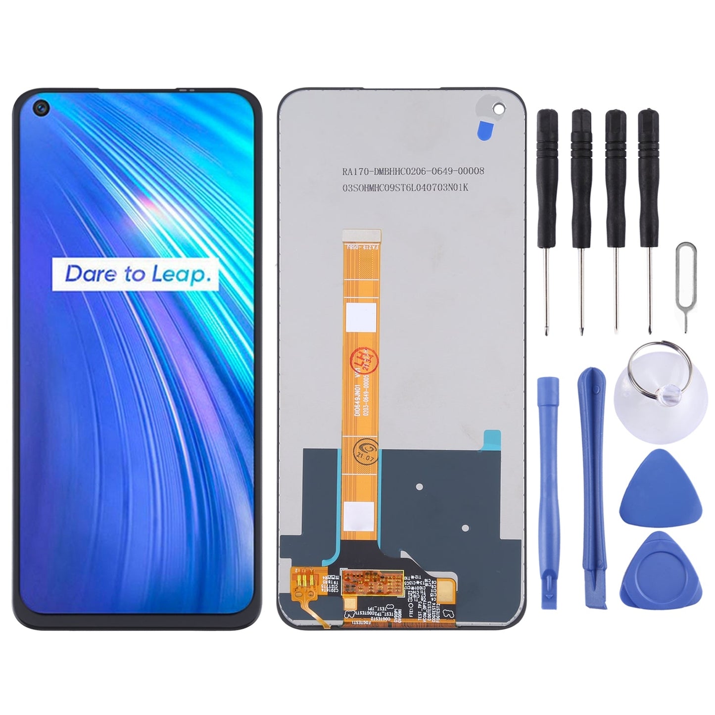 TFT LCD Screen for OPPO Realme 6 with Digitizer Full Assembly