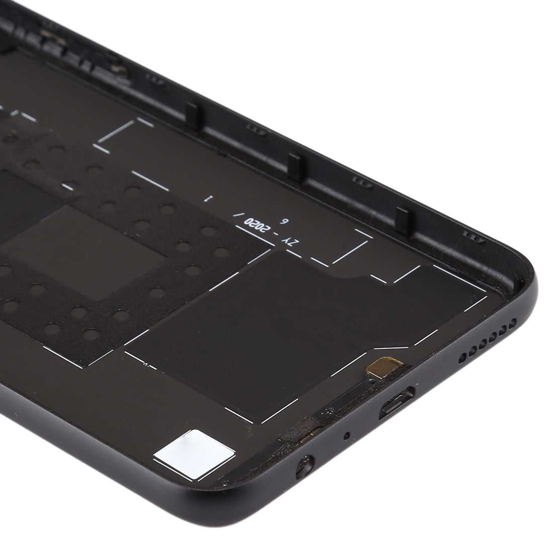 Original Battery Back Cover with Side Keys for Huawei Enjoy 10e(Black)