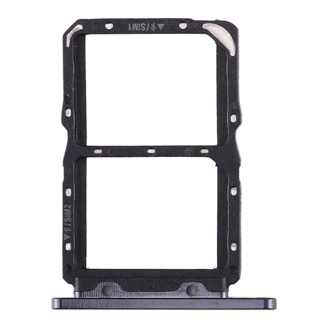 SIM Card Tray + SIM Card Tray for Huawei Honor 20S (Black)