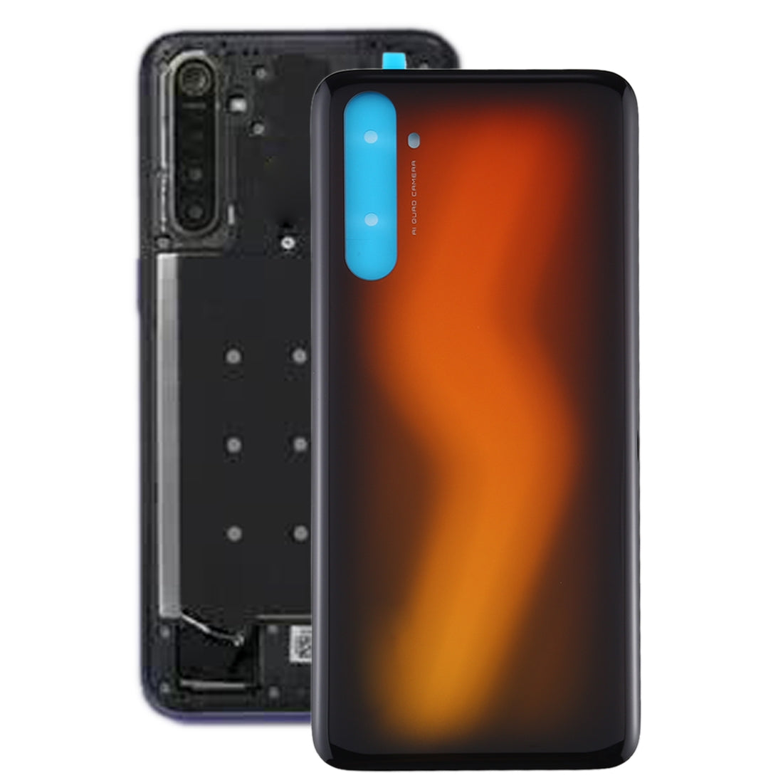 For OPPO Realme 6 Pro Original Battery Back Cover (Gold)