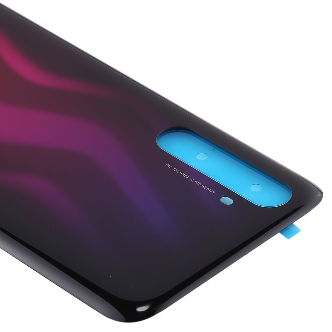 For OPPO Realme 6 Pro Original Battery Back Cover (Purplish Red)